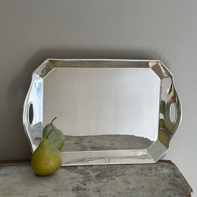 Vintage 13.25" Gallery Tray
