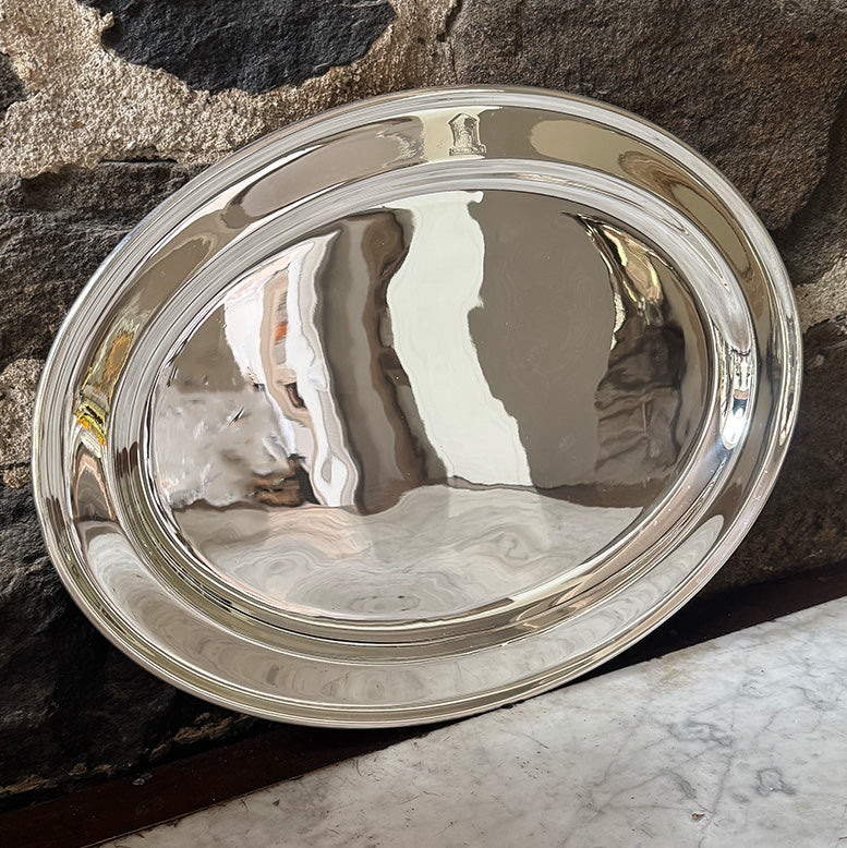 Vintage 18" Oval Platter/Tray, "Grosvenor House"