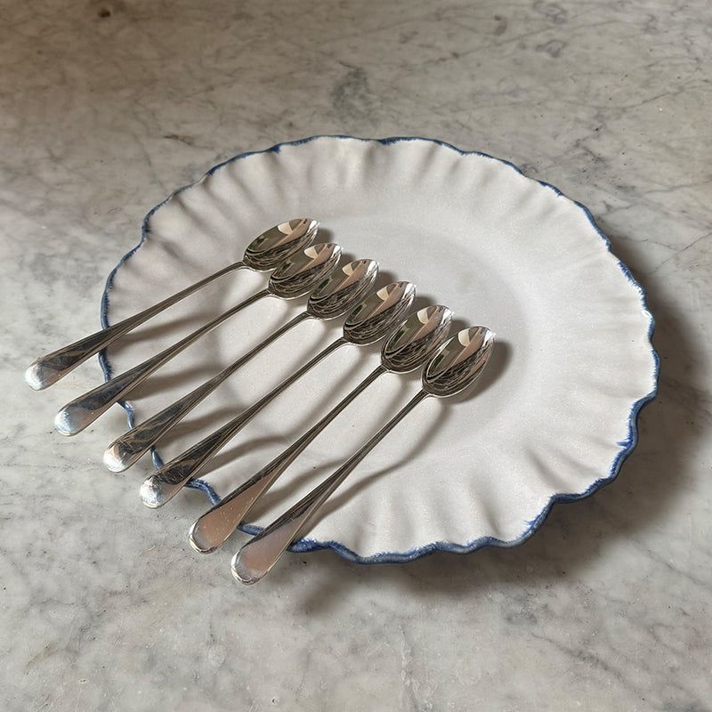 Vintage Set of 6 Ice Cream Spoons