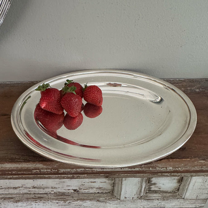 Vintage 10" Oval Platter, Claridge's Hotel