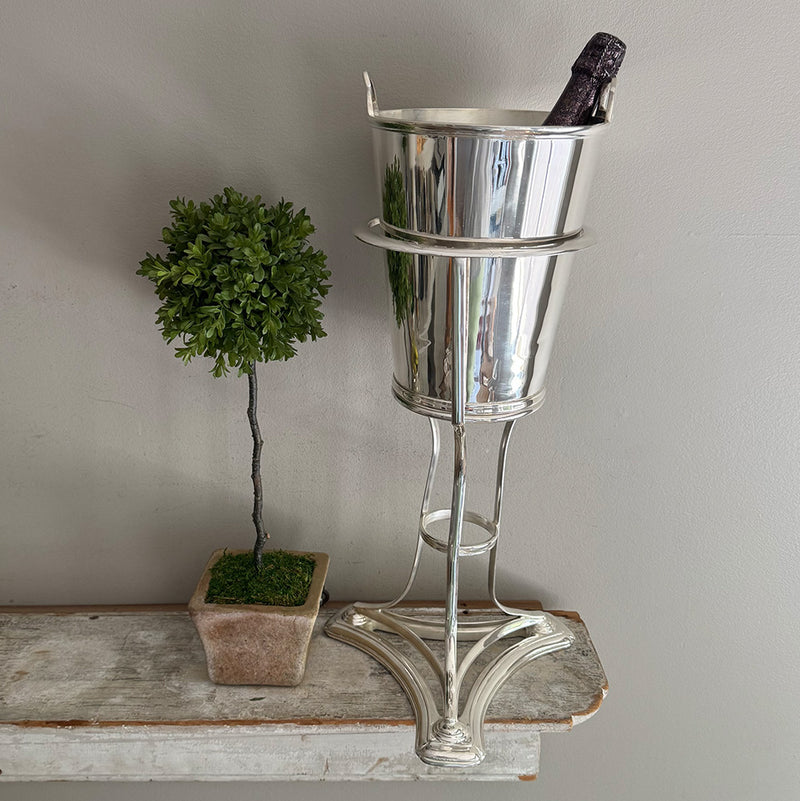 Vintage Champagne Bucket & Stand, Claridge's Hotel