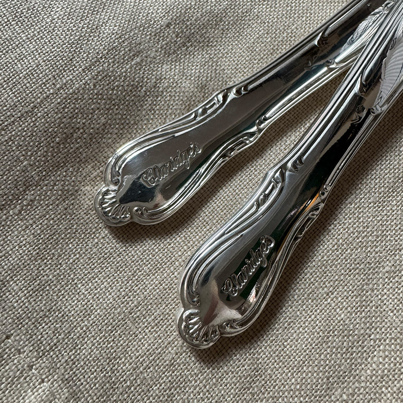 Pair of Vintage Dessert/Fruit  Knives, Claridge's Hotel