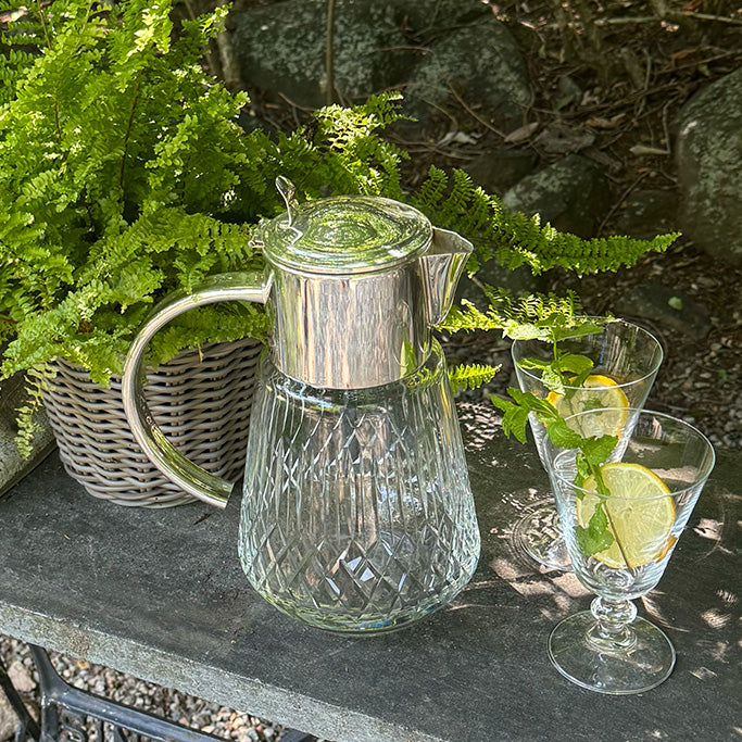 Vintage 8.5 Cup Glass Pitcher