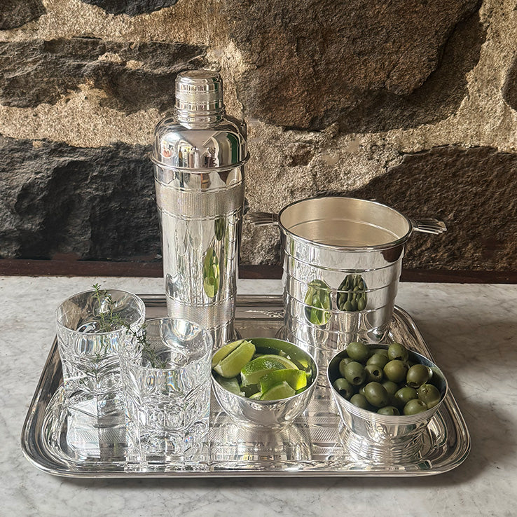 Vintage French Deco Ice Bucket
