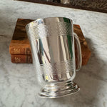Vintage Tankard with Engine-Turned Bands
