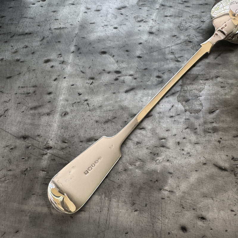 Vintage Serving Spoon, Fiddle Handle
