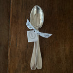 Vintage Pair of French Deco Kitchen Spoons