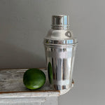 Vintage Cocktail Shaker, Engine-Turned Bands