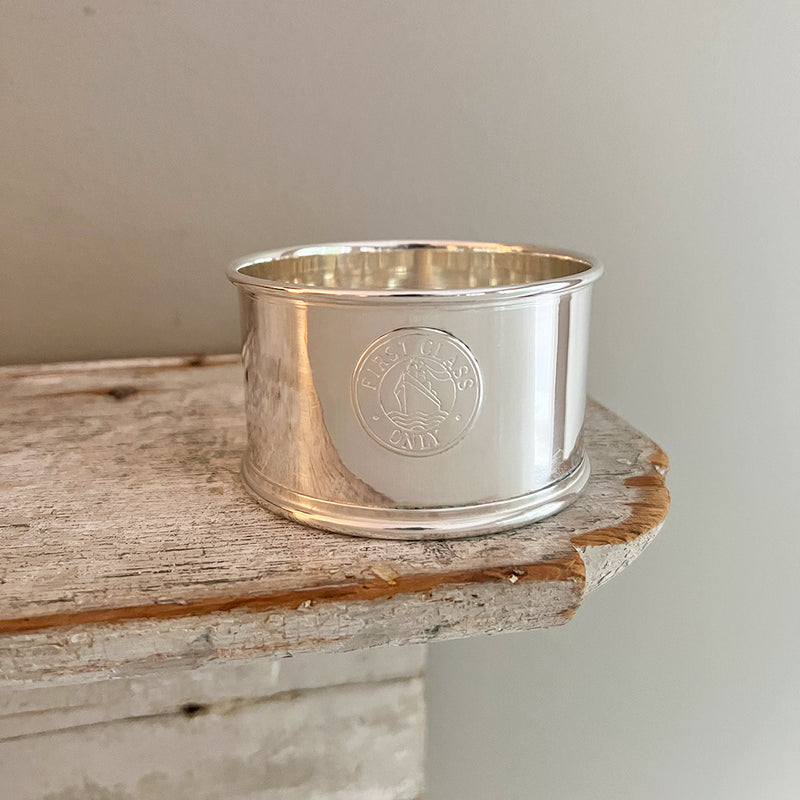 Vintage "First Class Only" Nut Bowl