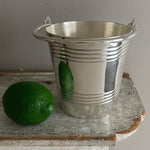 Vintage Ice Pail with Swing Handle