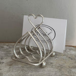 Vintage 4-Slice Heart Toast Rack