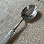 Vintage Serve Spoon, Mother of Pear Handle