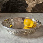 Vintage Oval Basket with Pierced Stars