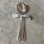 Vintage Pair of Soup Spoons, Savoy Hotel