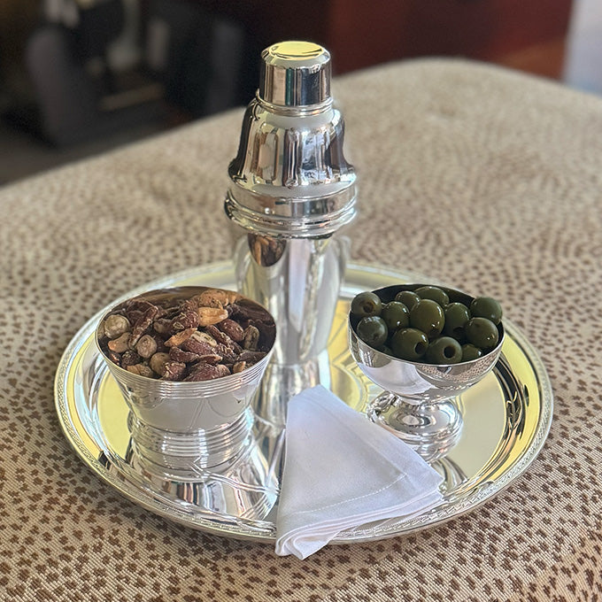 Vintage 7.75" Cocktail Shaker