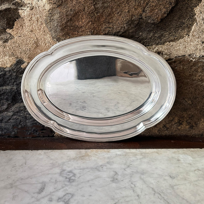 Vintage 12" Scallop Tray