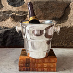 Vintage Stepped Deco Champagne Bucket