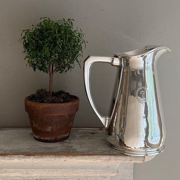 Vintage Water Pitcher, Anchor Badge