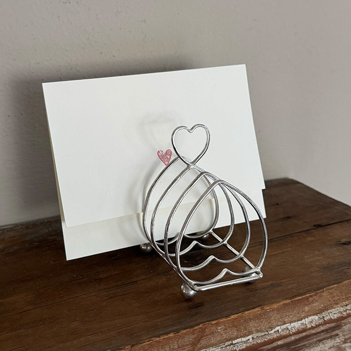 Vintage Heart Toast Rack