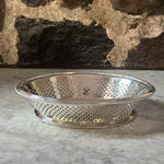 Vintage Oval Basket with Pierced Stars