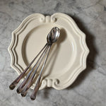Set of 4 Vintage Ice Cream Spoons