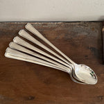 Set of 6 Vintage Ice Cream Spoons