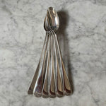 Vintage Set of 6 Ice Cream Spoons