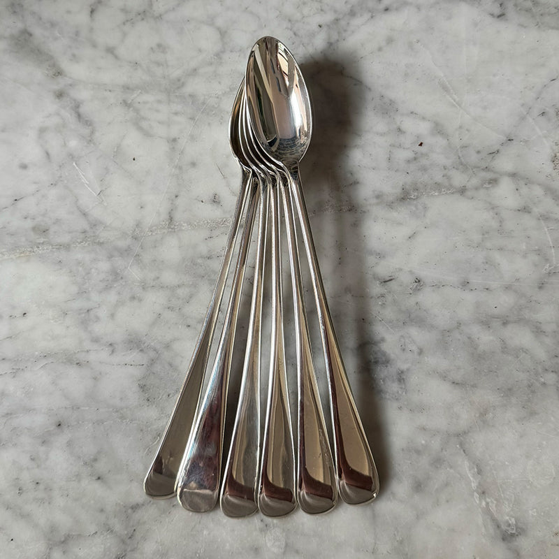 Vintage Set of 6 Ice Cream Spoons