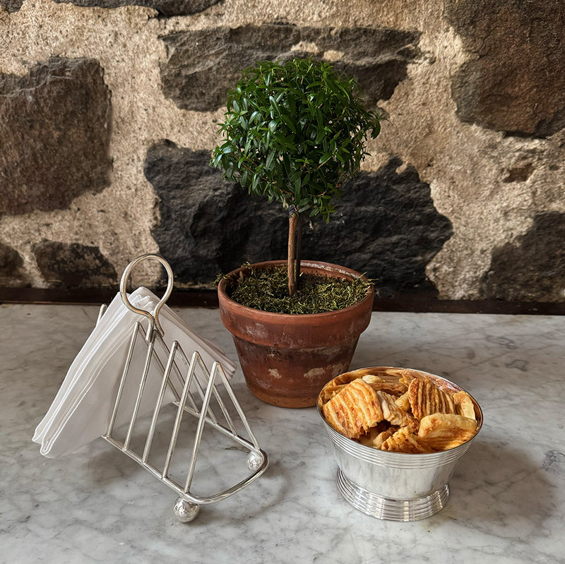 Vintage 6-Slice Triangular Toast Rack